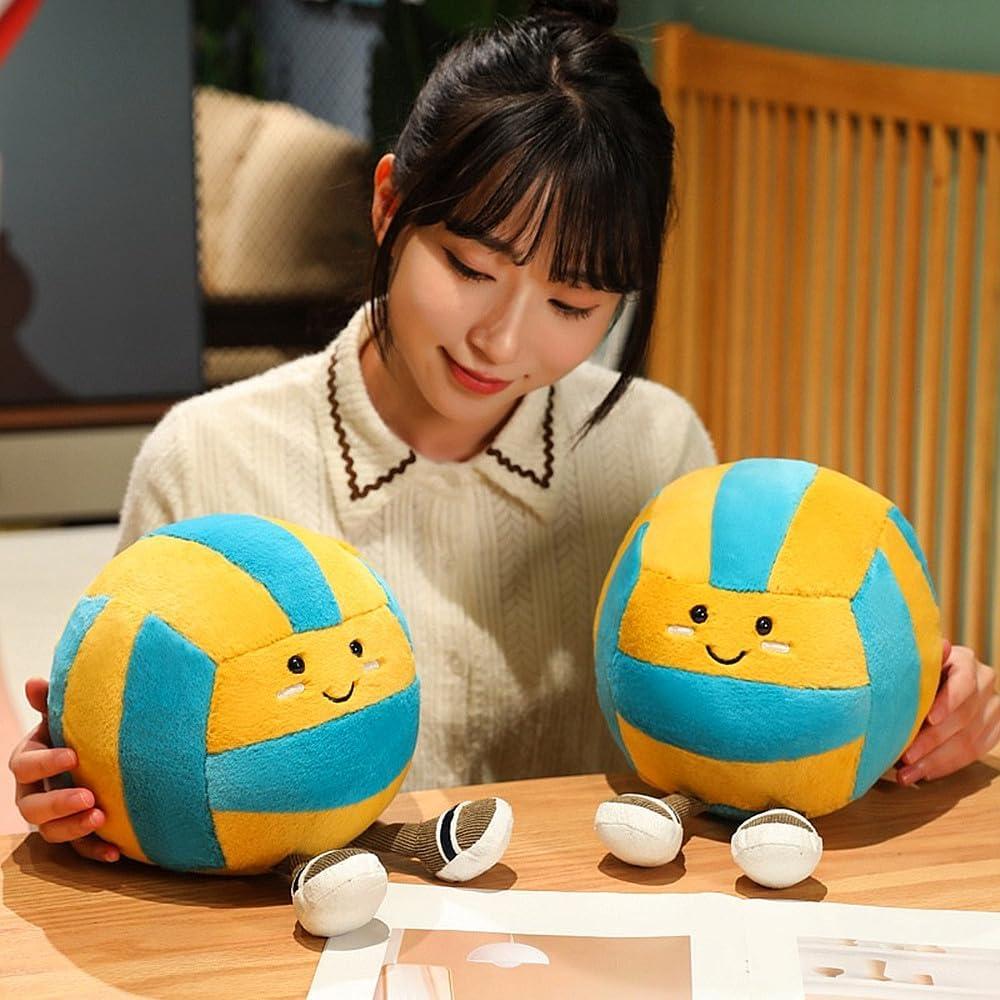 Cojín de Peluche Fútbol XIYUAN 27,9x17,8cm Suave y Divertido