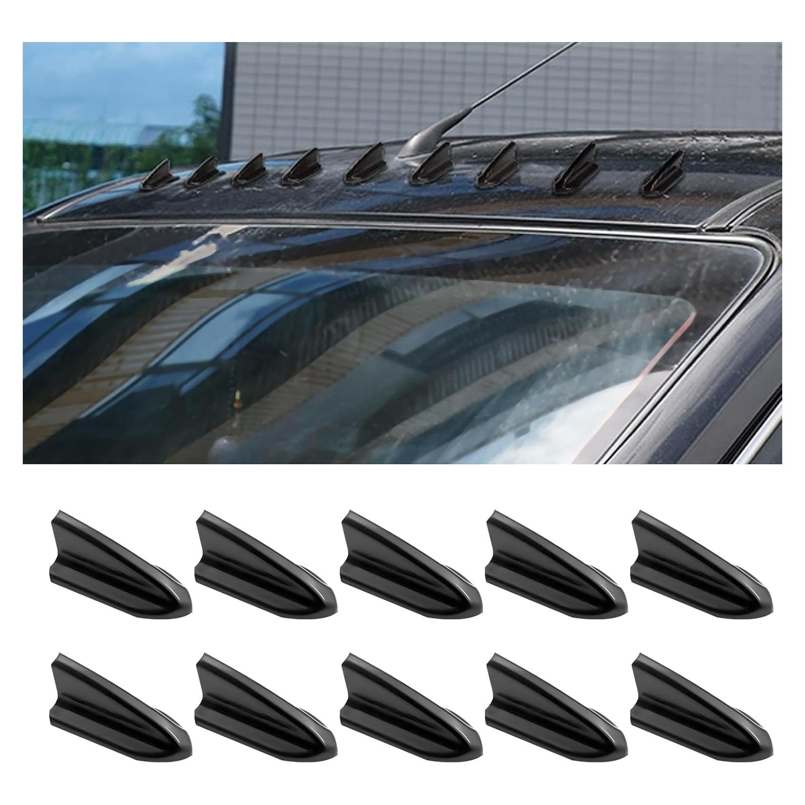 Antena de Difusor de Coche ijuicy 10 PCS Aleta de Tiburón
