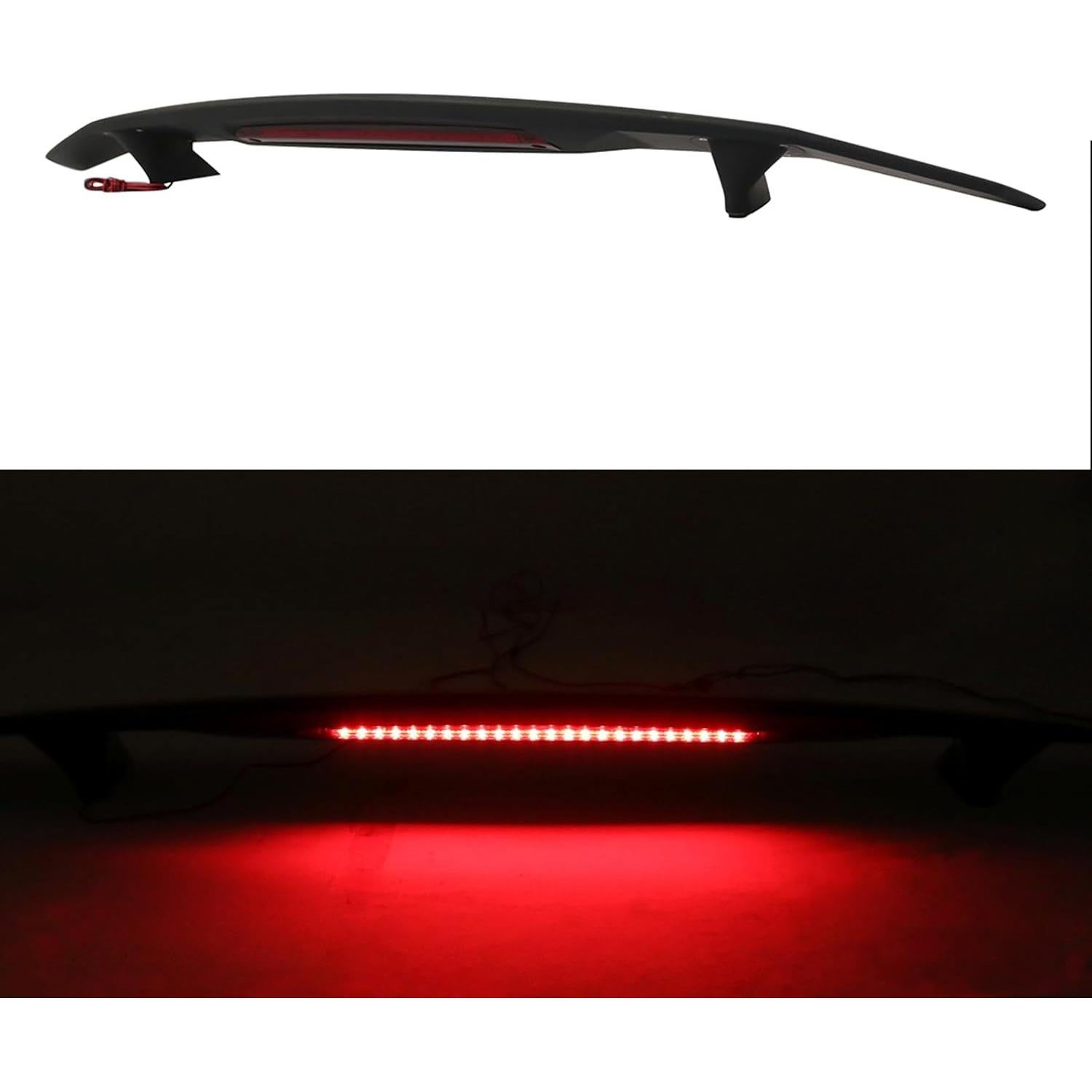 Alerón de Maletero IKON MOTORSPORTS con Luz de Freno LED