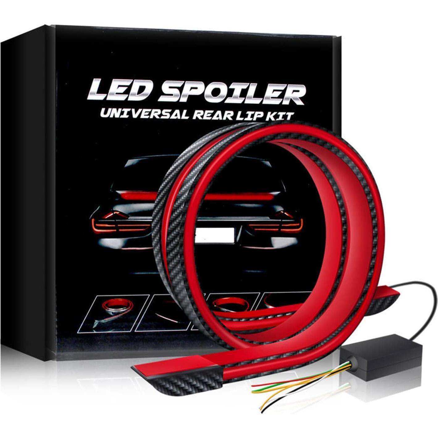 Alerón iluminado Goodream 1.3m LED universal para coche