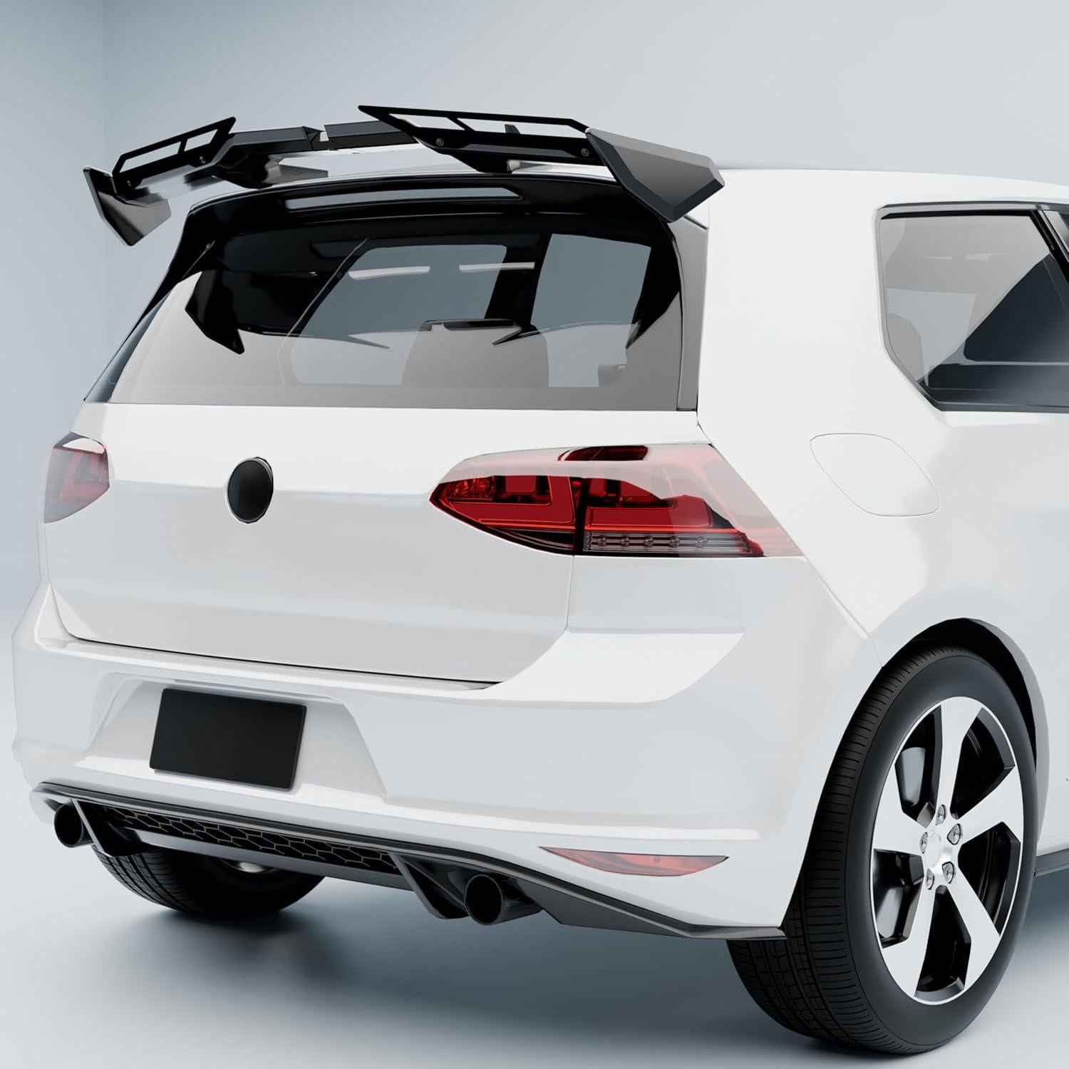 Alerón Trasero Techo Negro Brillante Narpes para VW Golf GTI Taos Tiguan ID.4