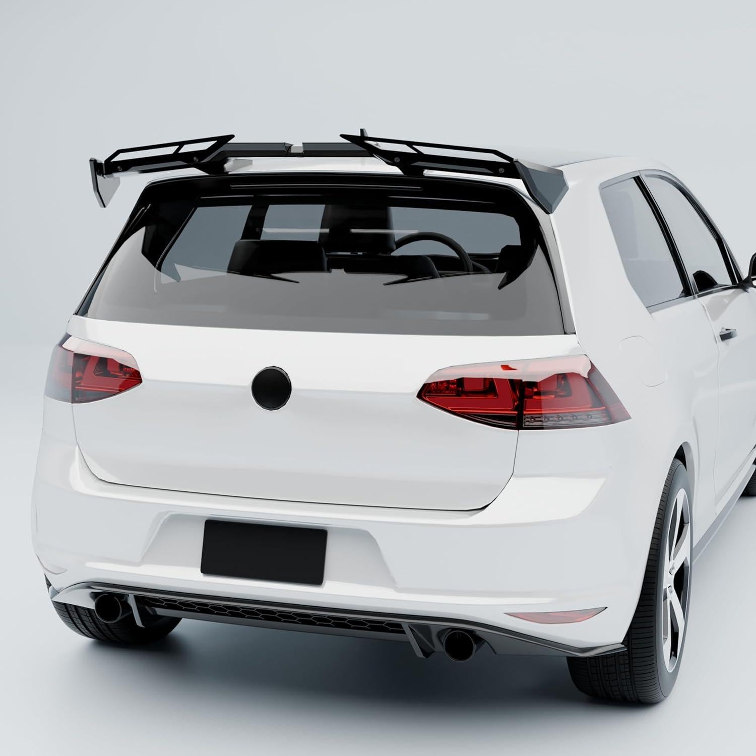 Alerón Trasero Techo Negro Brillante Narpes para VW Golf GTI Taos Tiguan ID.4