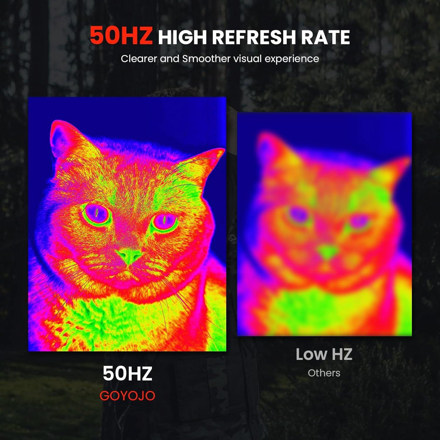 Monóculo Térmico GOYOJO 15mm 256x192 Visión Nocturna