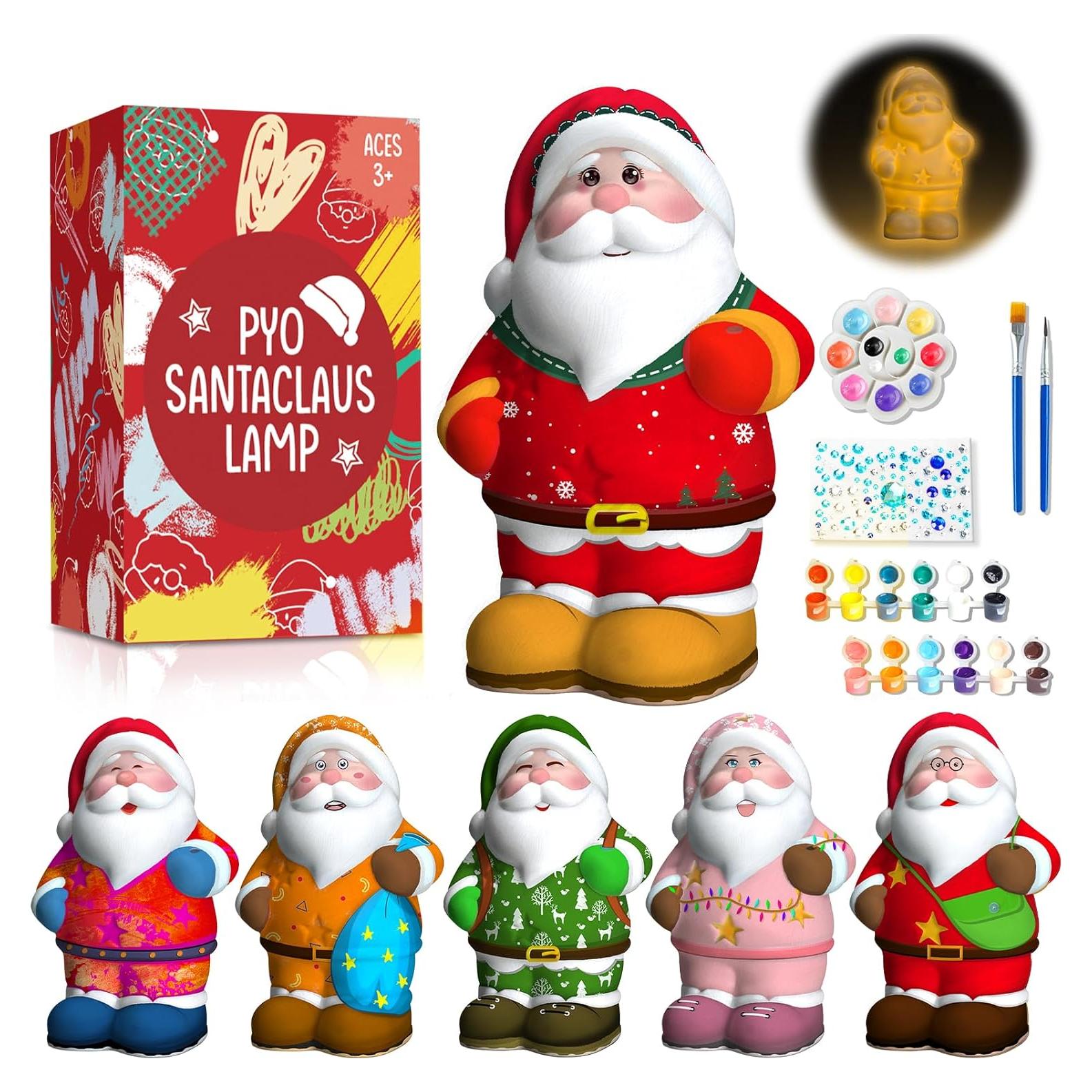 Kit de Lámpara de Santa Claus Goody King para Pintar
