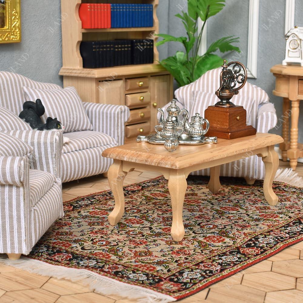 Muebles Clásicos para Casa de Muñecas iLAND 7 Piezas