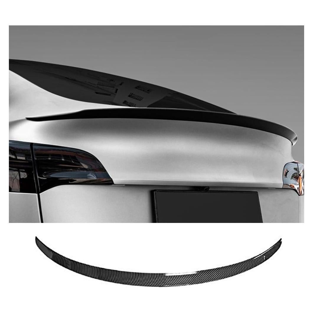 Alerón Trasero ABS Fibra de Carbono para Tesla Model Y 2025 2026