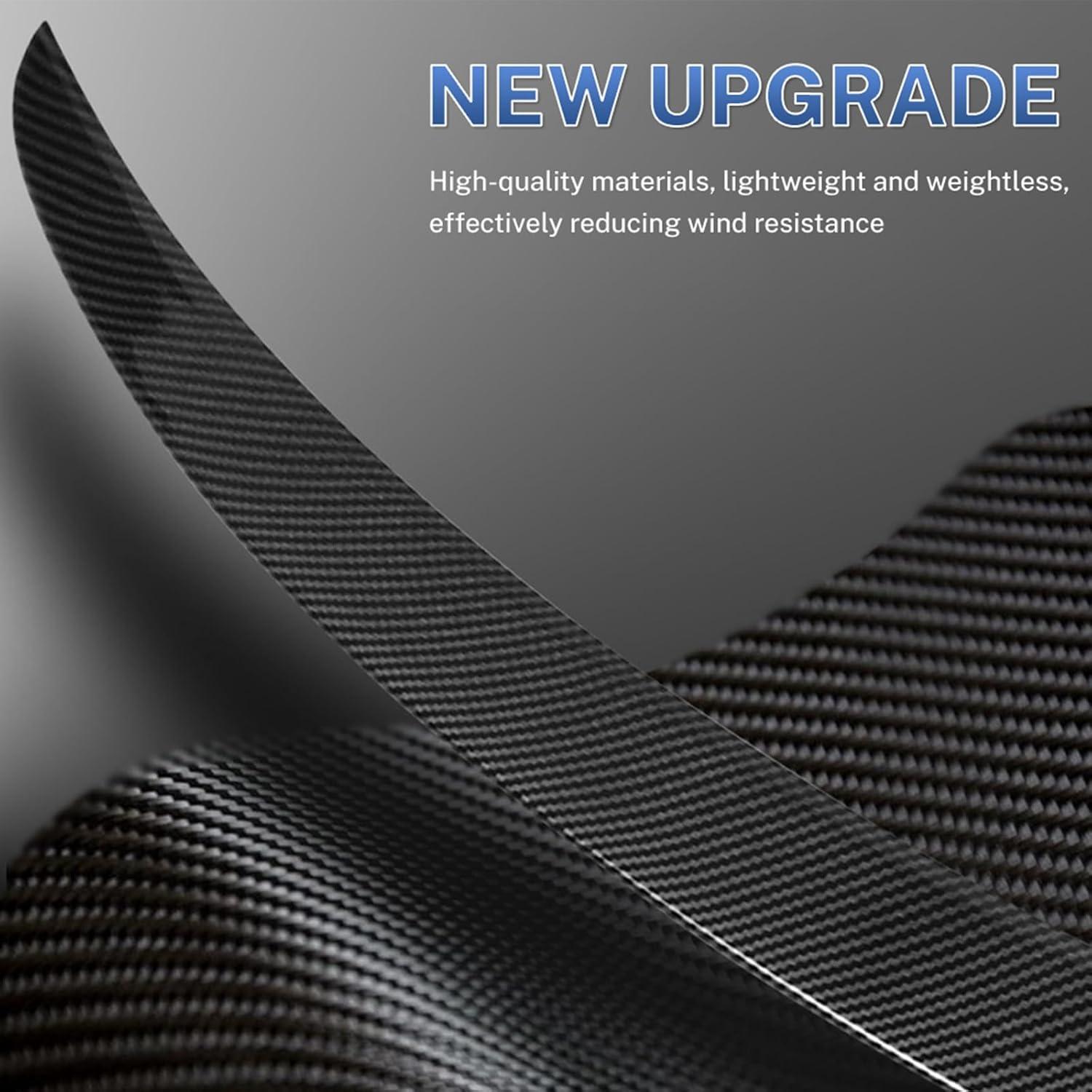 Alerón Trasero ABS Fibra de Carbono para Tesla Model Y 2025 2026