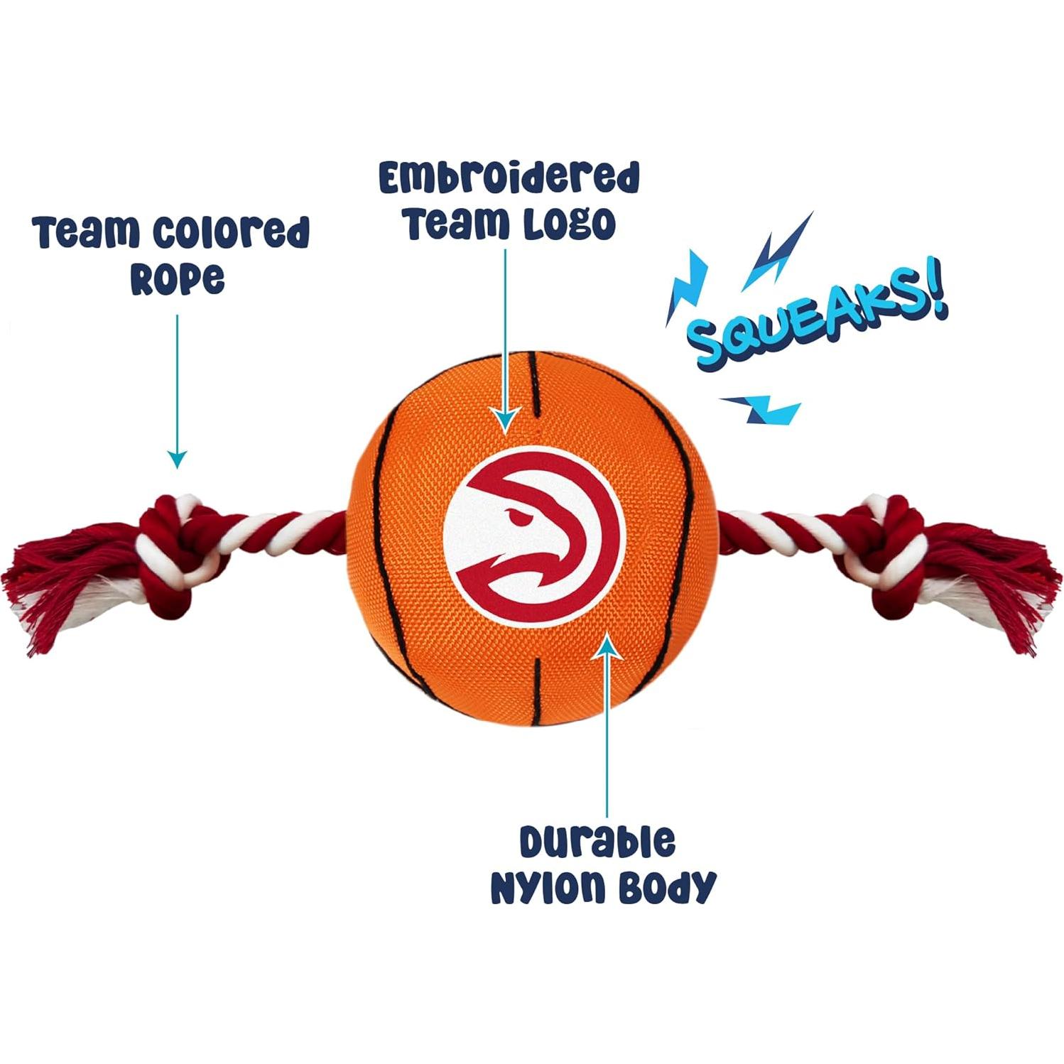 Juguete para mascotas Pets First Baloncesto NBA Atlanta Hawks