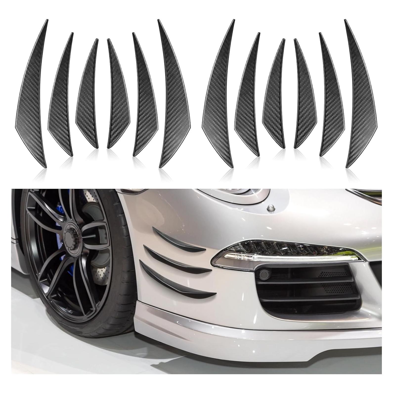 Kit de 12 Spoilers Universales Tallew para Parachoques Delantero