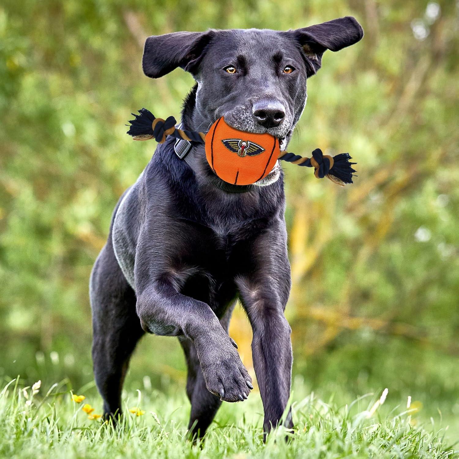 Juguete para perros NBA New Orleans Pelicans con cuerda