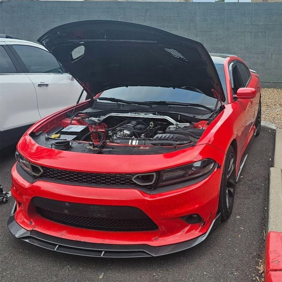 Spoiler Splitter Fibra de Carbono MUTUSAISI para Dodge Charger 2015-2023