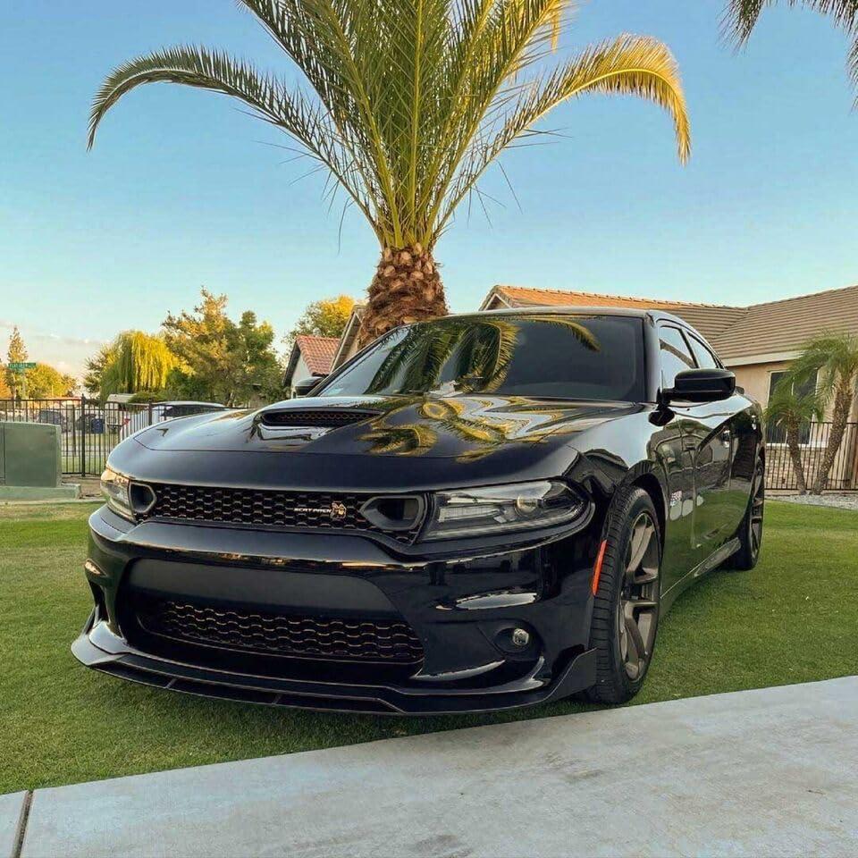 Spoiler Splitter Fibra de Carbono MUTUSAISI para Dodge Charger 2015-2023