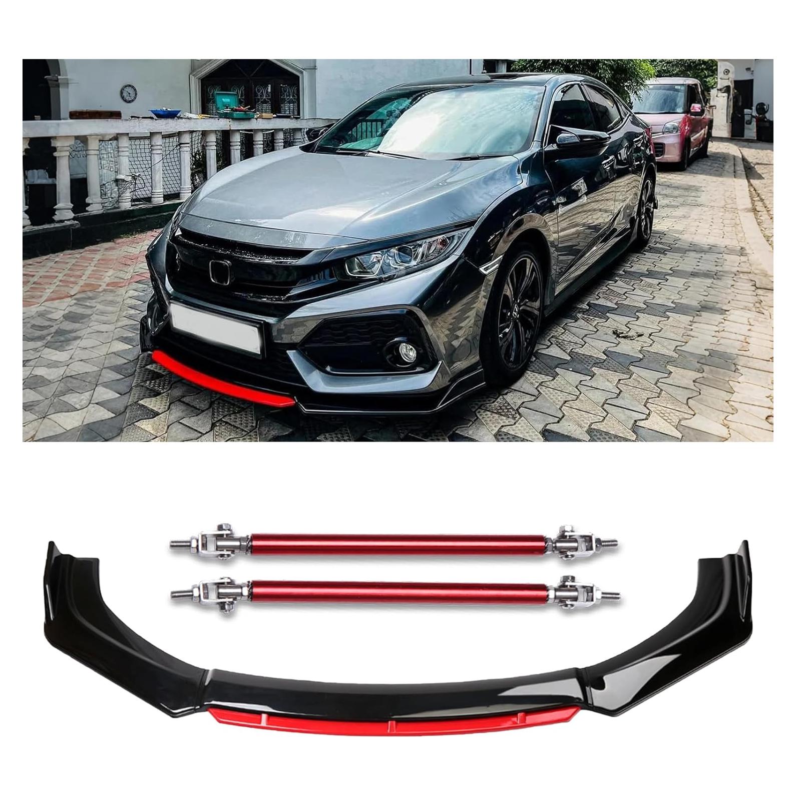 Kit 4PCS Labio Parachoques Frontal KEEPDGEN 160-183 cm