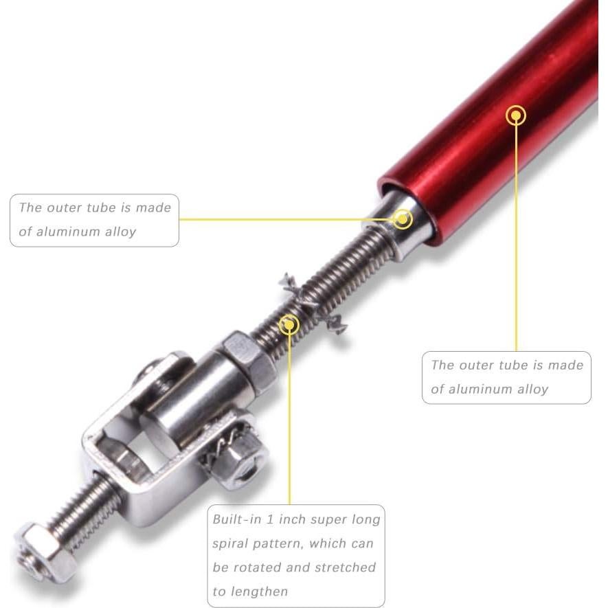 Kit 4PCS Labio Parachoques Frontal KEEPDGEN 160-183 cm