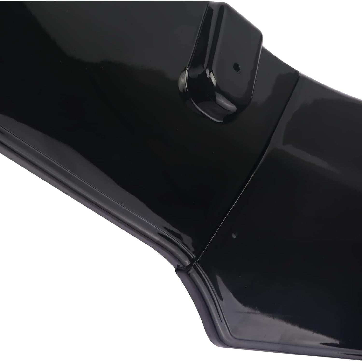 Labios Frontales Negro Brillante LONGKEES para Civic 2016-2020