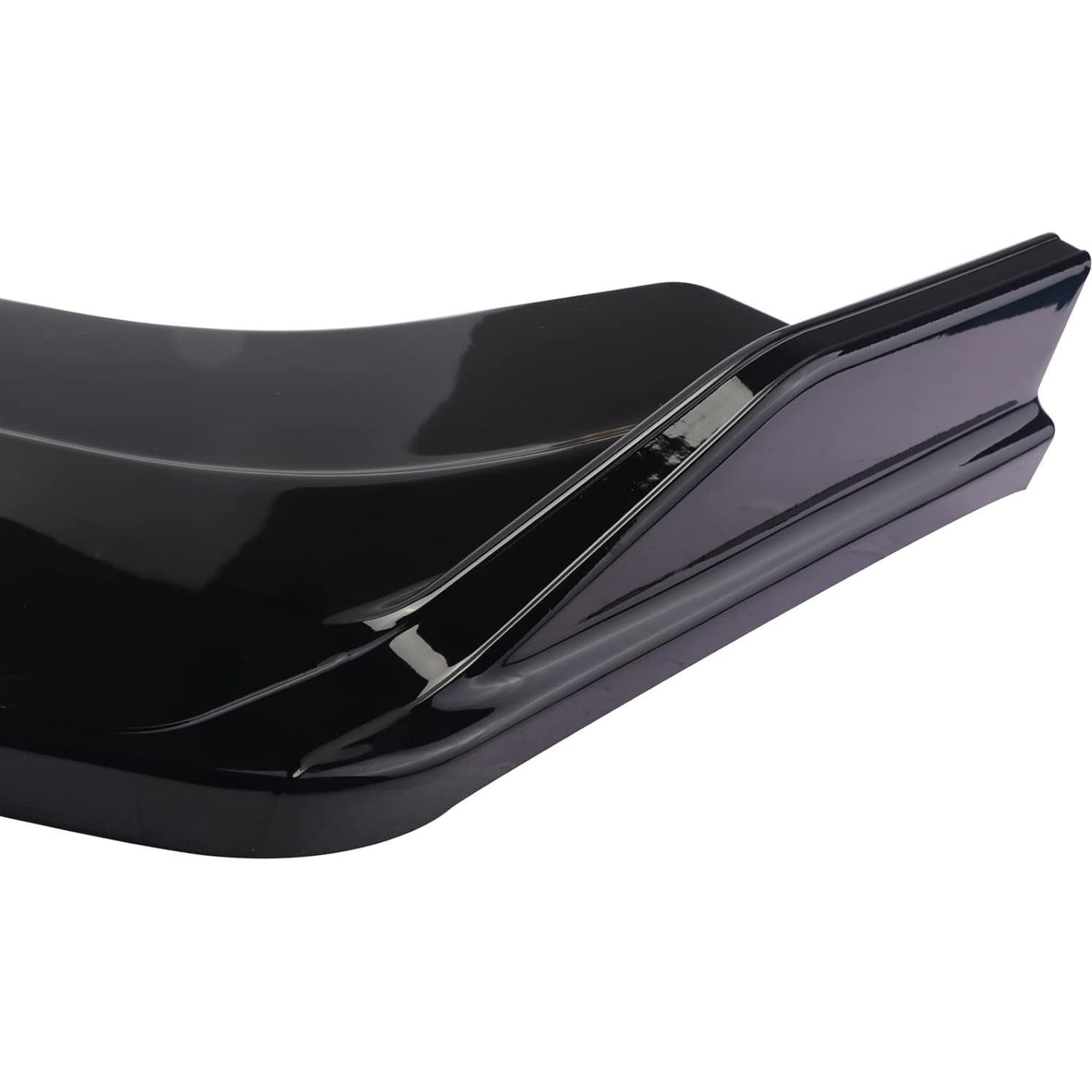 Labios Frontales Negro Brillante LONGKEES para Civic 2016-2020