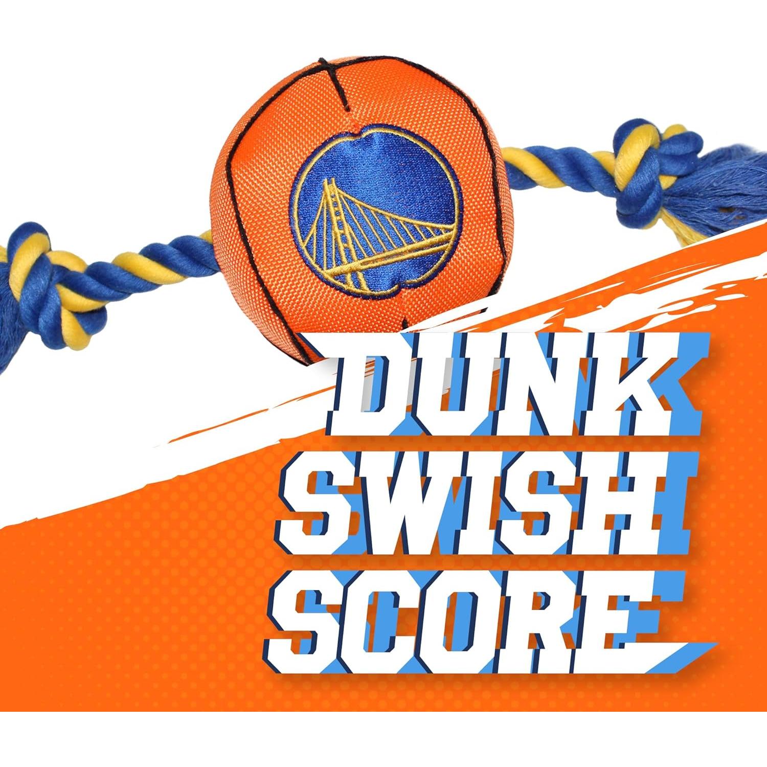 Juguete para mascotas NBA Golden State Warriors con cuerda
