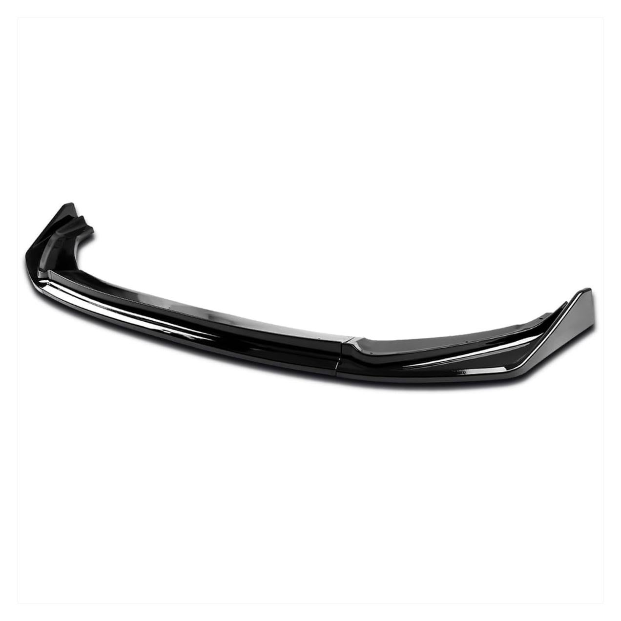 Labio de Parachoques Frontal Negro Brillante Spec-D Honda Fit 2014-2017