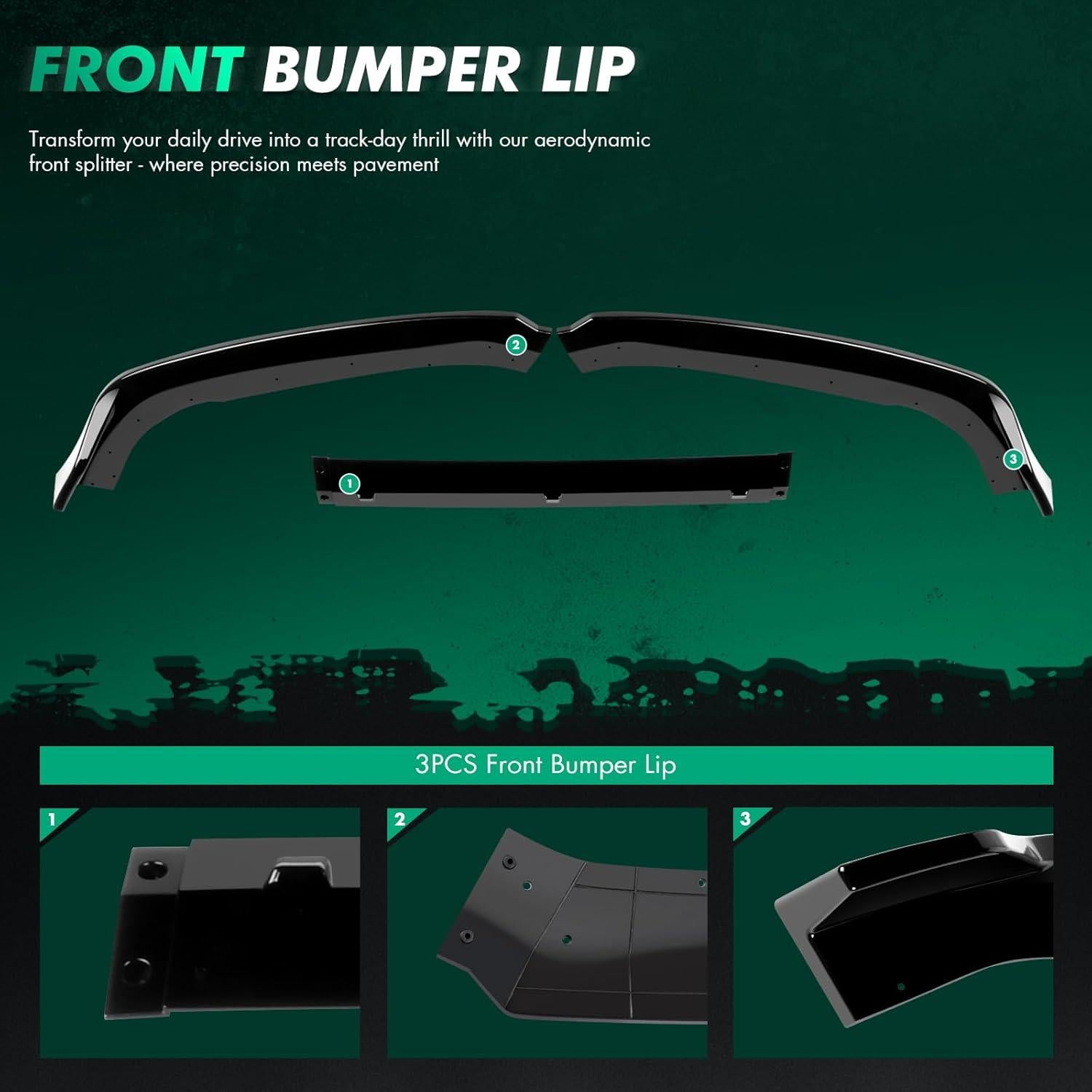 Divisor de Labio Frontal SCITOO para Honda Accord 2018-2021