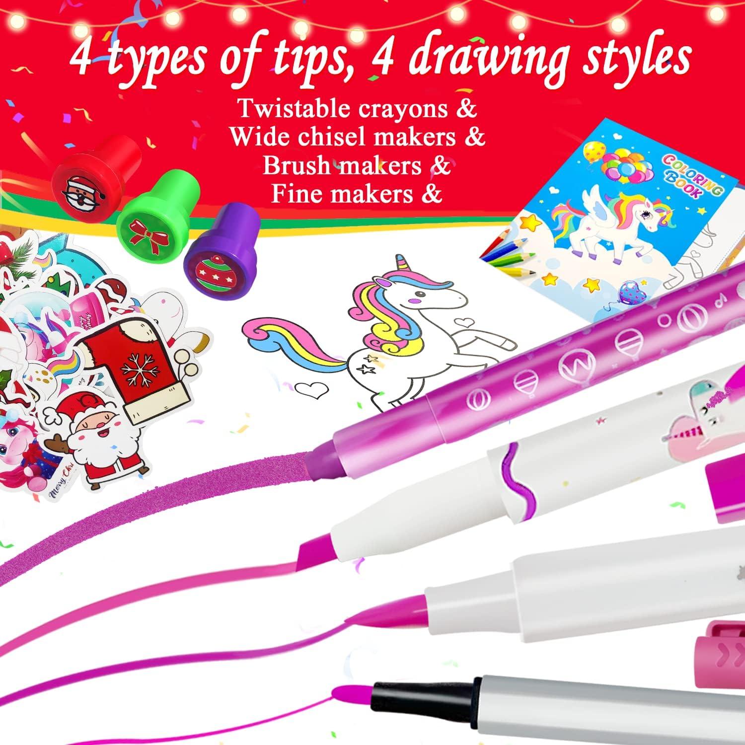 Set de Marcadores Lavables Weirtoya 70 PCS para Niños