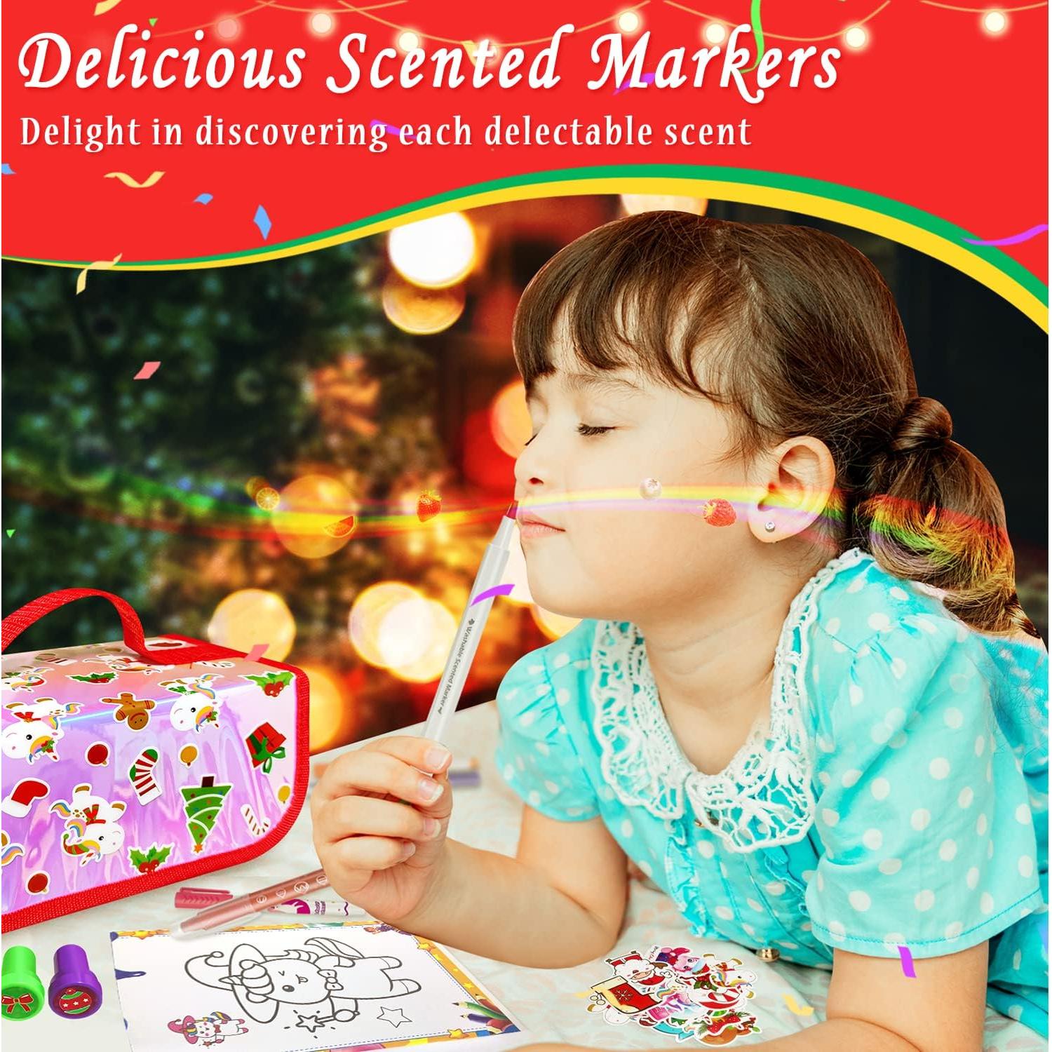 Set de Marcadores Lavables Weirtoya 70 PCS para Niños