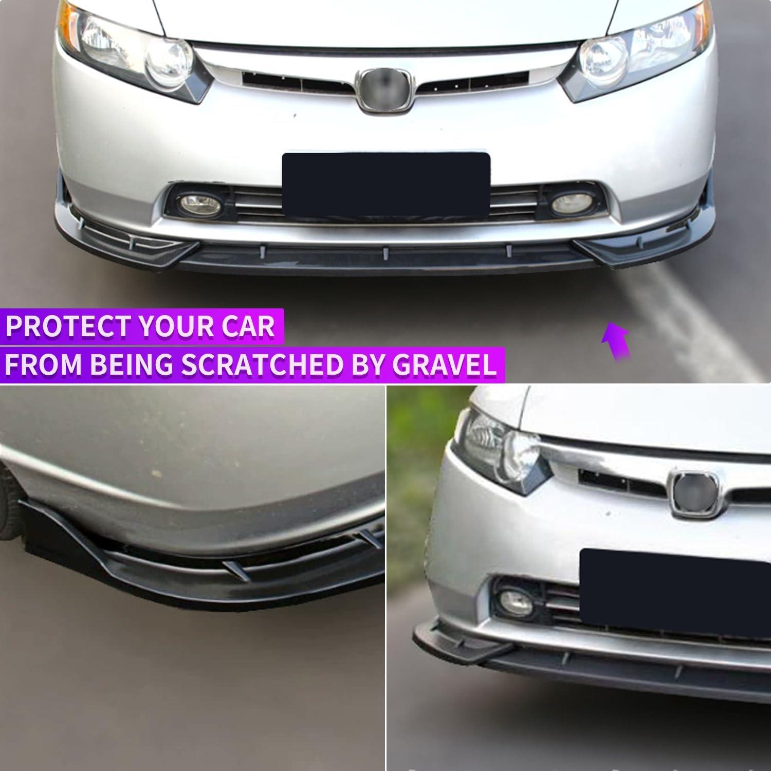 Spoiler Labio Frontal Tluuze para Honda Civic 2006-2008