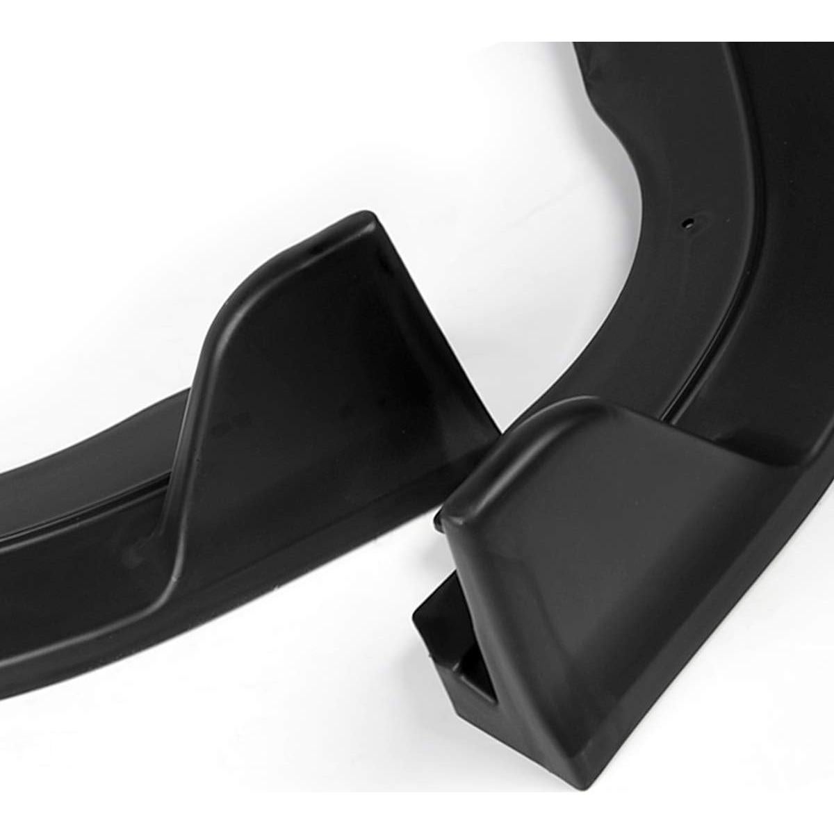 Alerón Frontal 3 Piezas Auto Dynasty Negro Mate Honda Fit 2018-2020