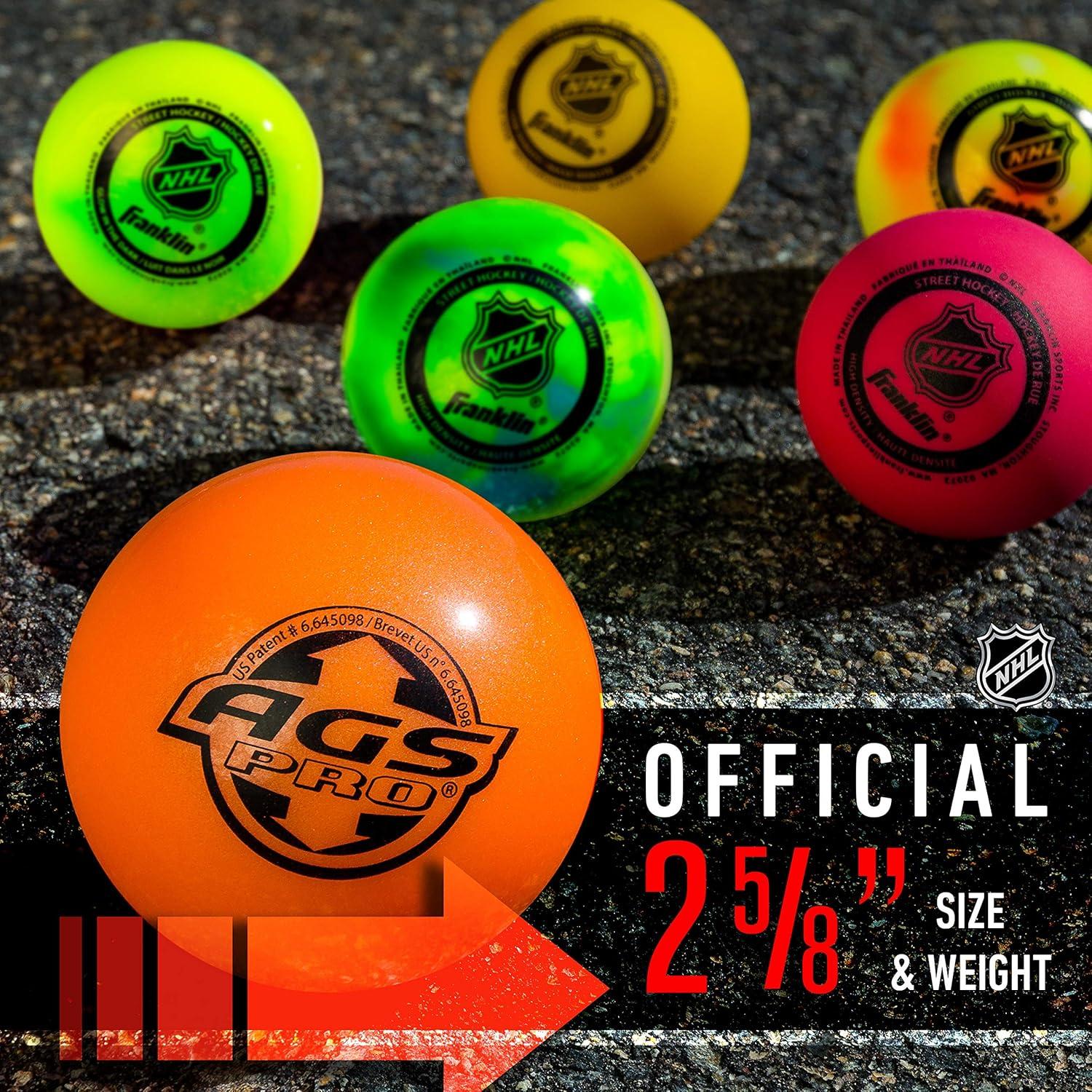 Pelota de Hockey Callejero Franklin Sports NHL - 6.67 cm - PVC