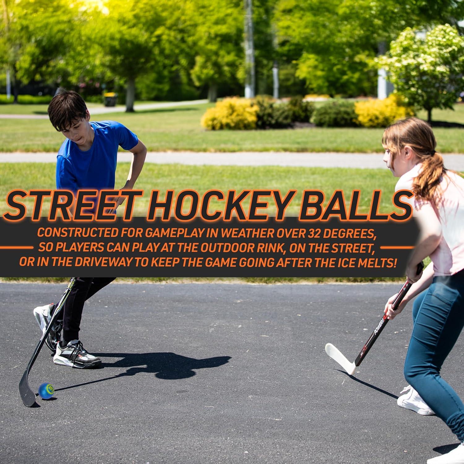 Pelotas de Hockey Callejero Franklin Sports NHL - Bolsa de 3