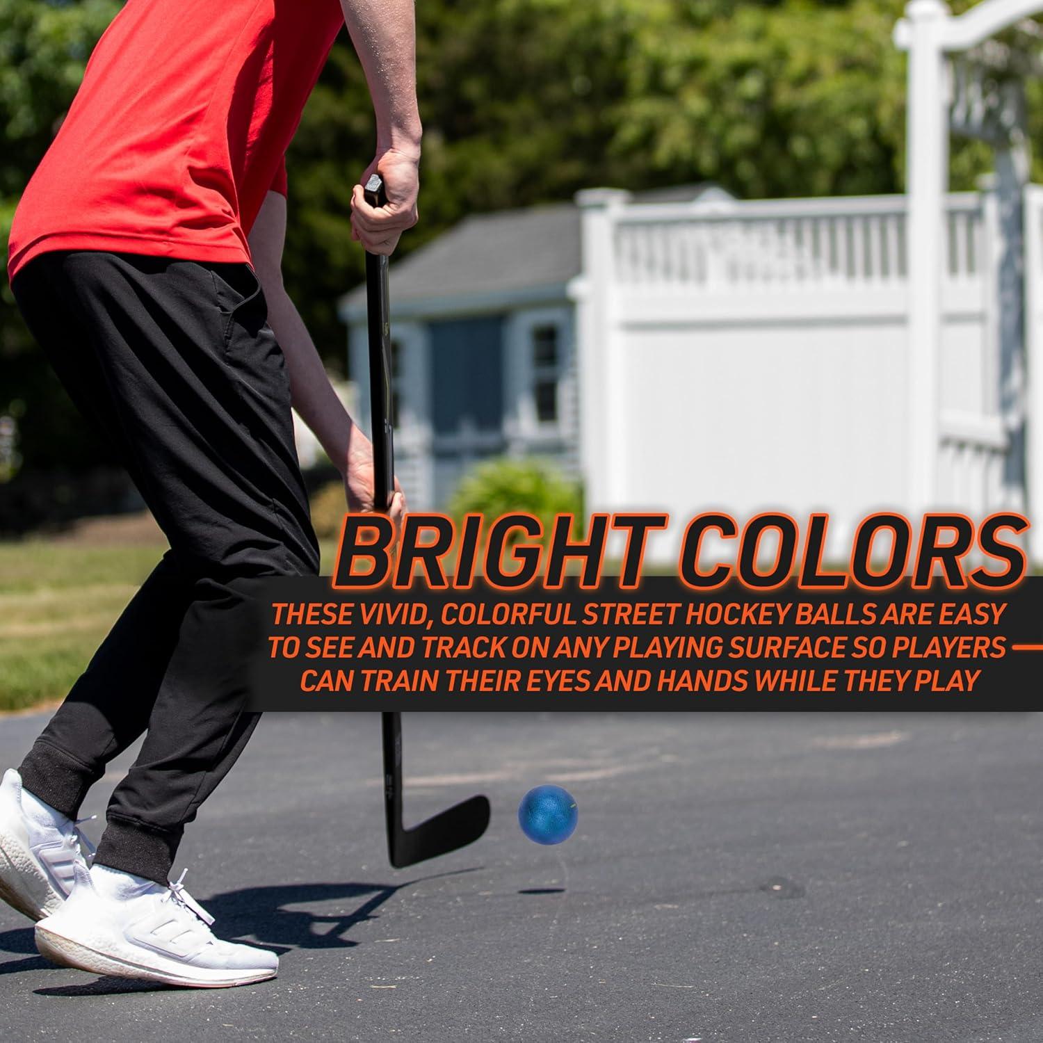 Pelotas de Hockey Callejero Franklin Sports NHL - Bolsa de 3