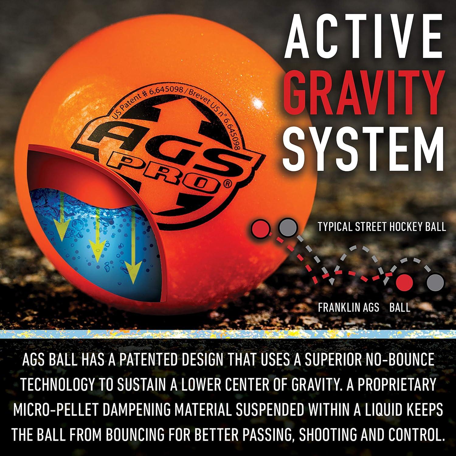 Pelota de Hockey Callejero Franklin Sports NHL - PVC 6,67 cm