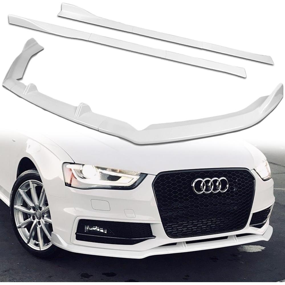 Extensiones de Labio de Parachoques W-POWER para Audi A4/S4 2013-2016