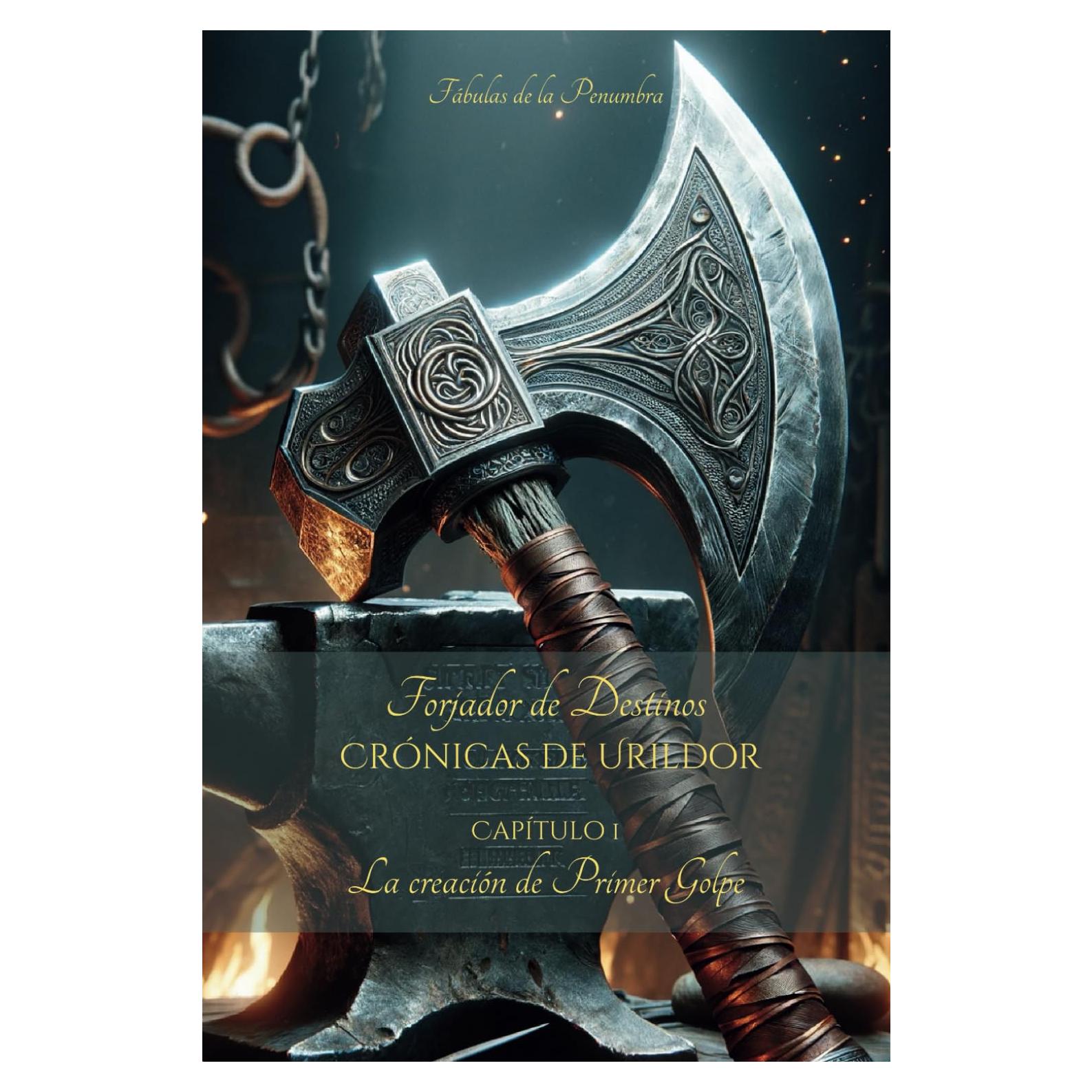 FORJADOR DE DESTINOS. CRÓNICAS DE URILDOR. La creación de Primer Golpe: Fantasía Épica y Forja de Destinos: El Viaje Comienza en Urildor (Spanish Edition)