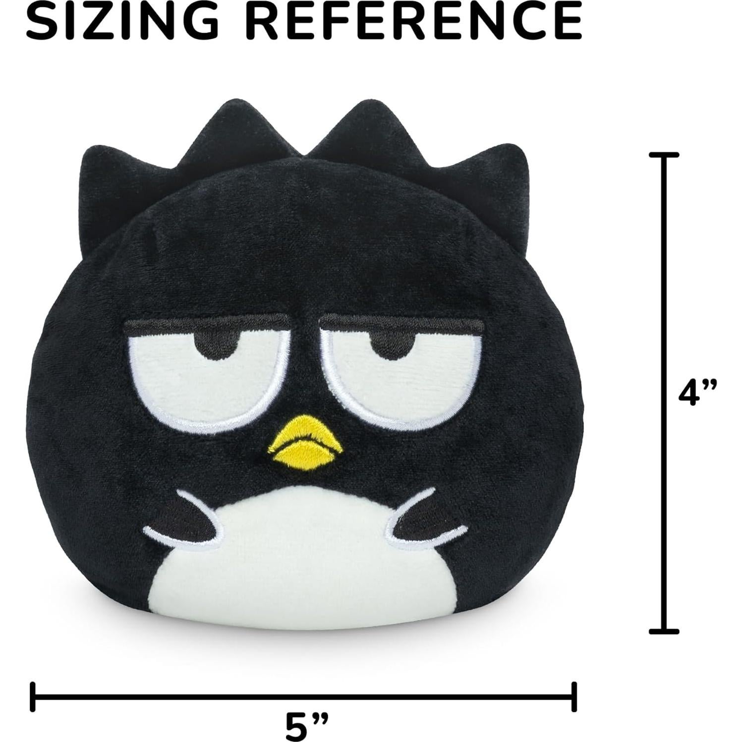 Peluche Reversible TeeTurtle Sanrio 10 cm Pompompurin Badtz-Maru