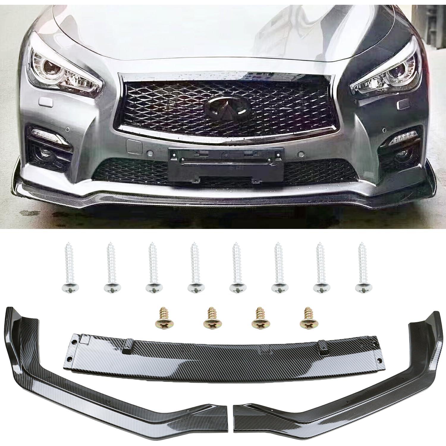 Labio de Parachoques Frontal MUCO para Infiniti Q50 Sport 2018-2022