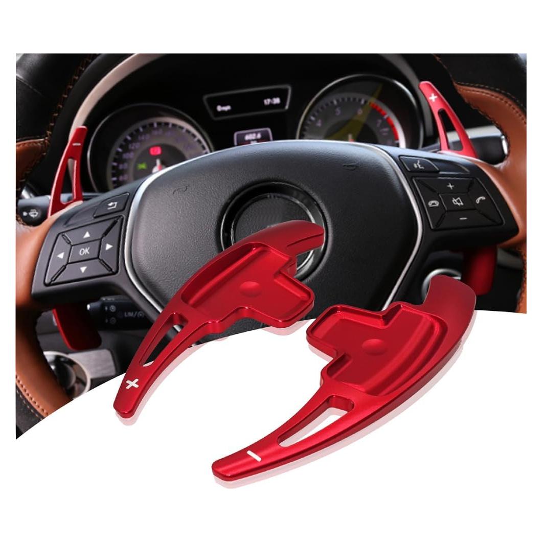 Extensión de Palanca de Cambio NYZAUTO Modelo A Rojo Aluminio