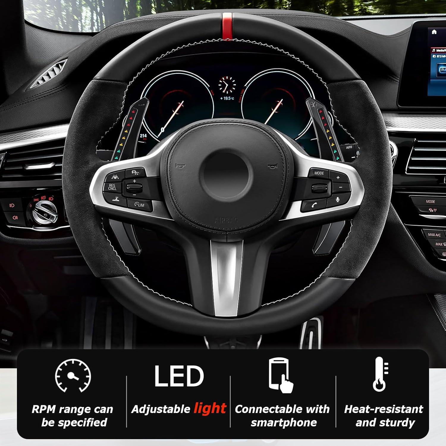 Extensión Palanca de Cambio LED QYMOPAY para BMW 2014+