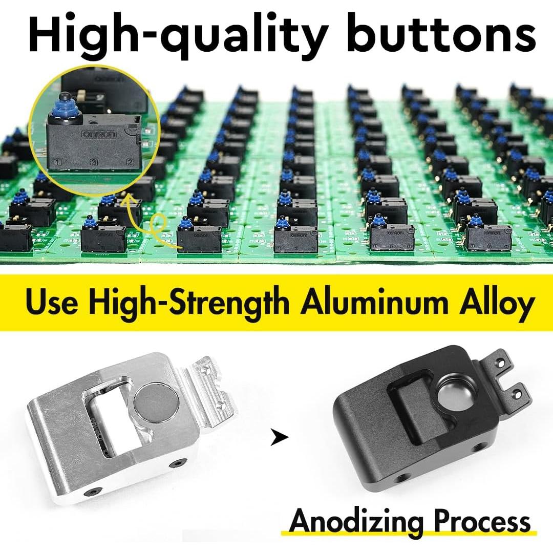 Palancas de Cambio Magnéticas TDD de Fibra de Carbono para BMW y Mini