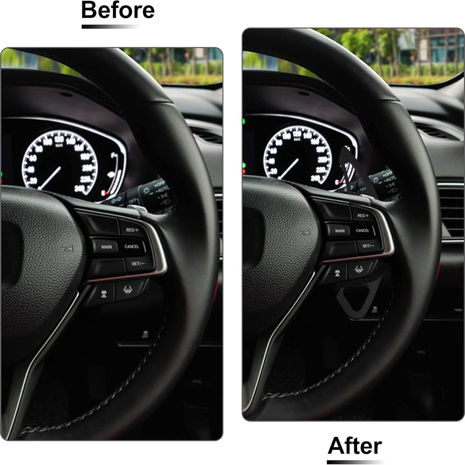 Extensión de Palanca de Cambio Aluminio Negro X AUTOHAUX para Honda