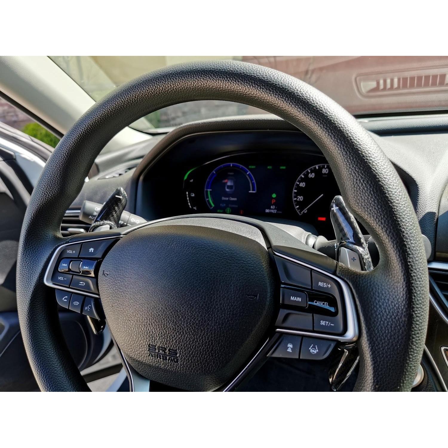 Extensiones de Palanca de Cambios iJDMTOY Fibra de Carbono Negro