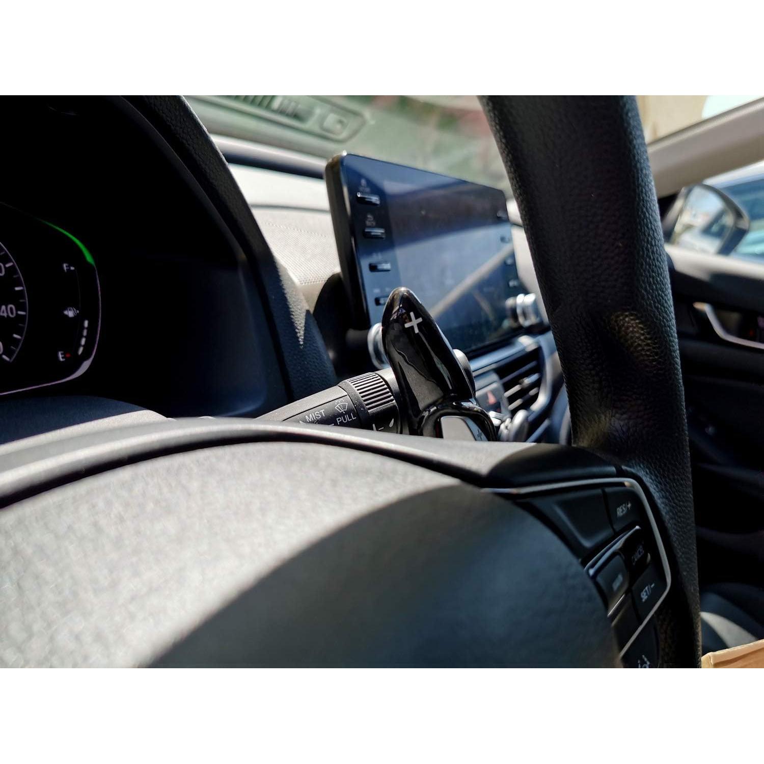 Extensiones de Palanca de Cambios iJDMTOY Fibra de Carbono Negro