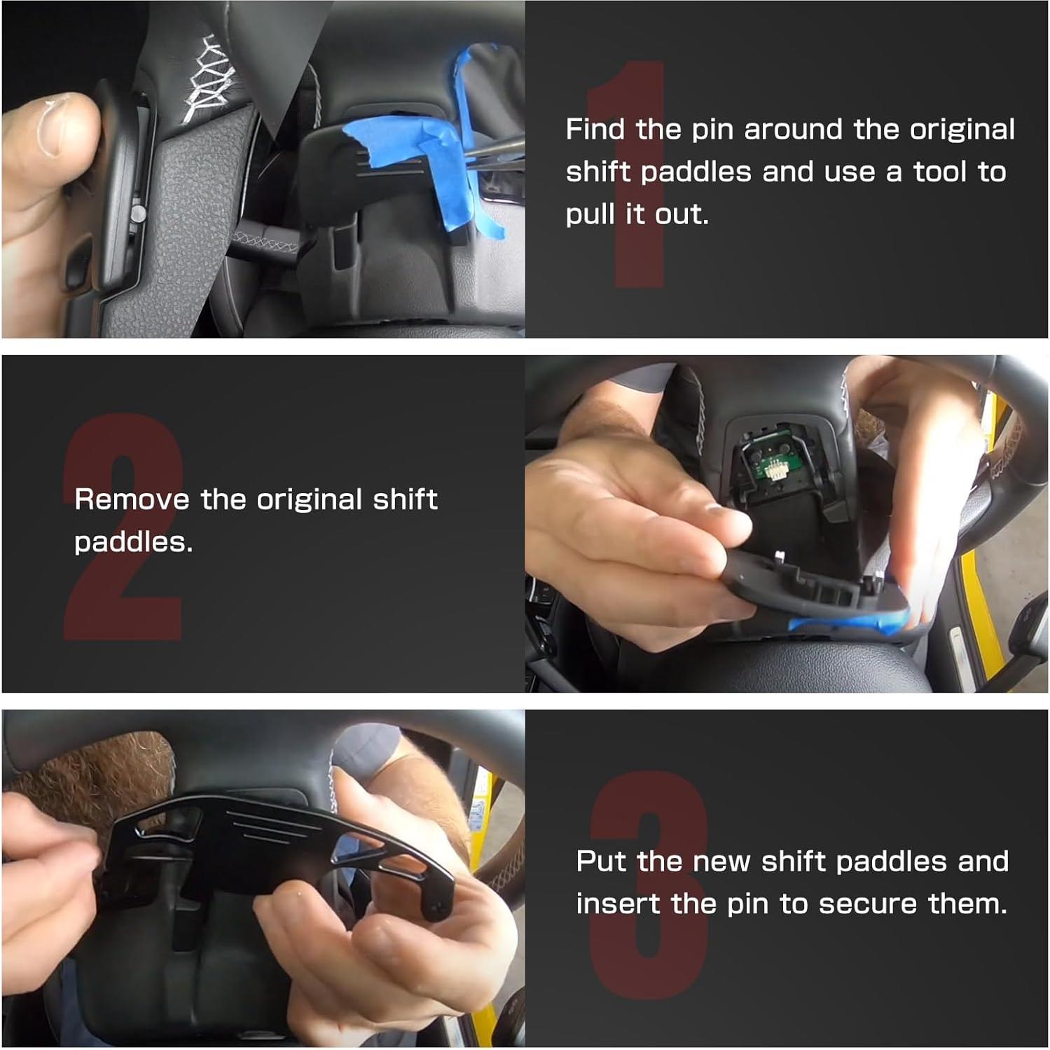 Extensiones de Palanca de Cambio BHB para VW Golf MK7 GTI R 2014-2019