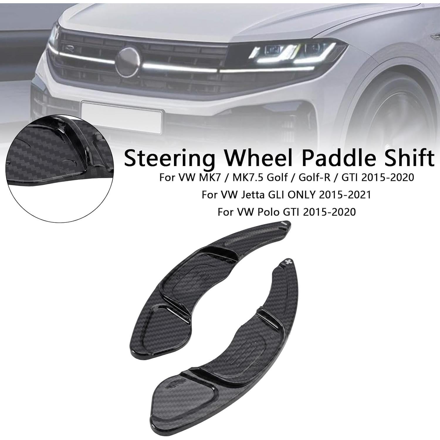 Cubiertas de cambio de palanca Topteng para VW Golf/Jetta 2015-2024