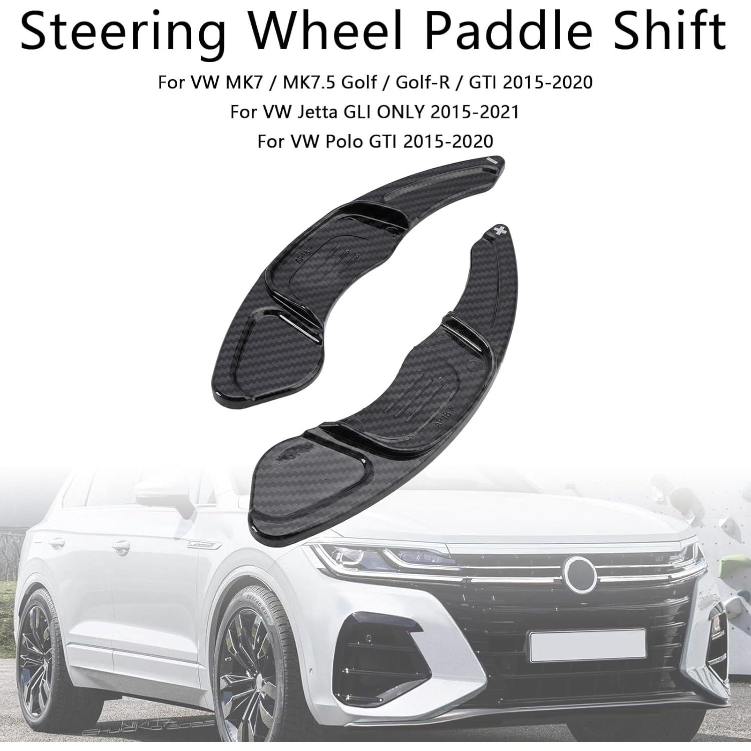 Cubiertas de cambio de palanca Topteng para VW Golf/Jetta 2015-2024