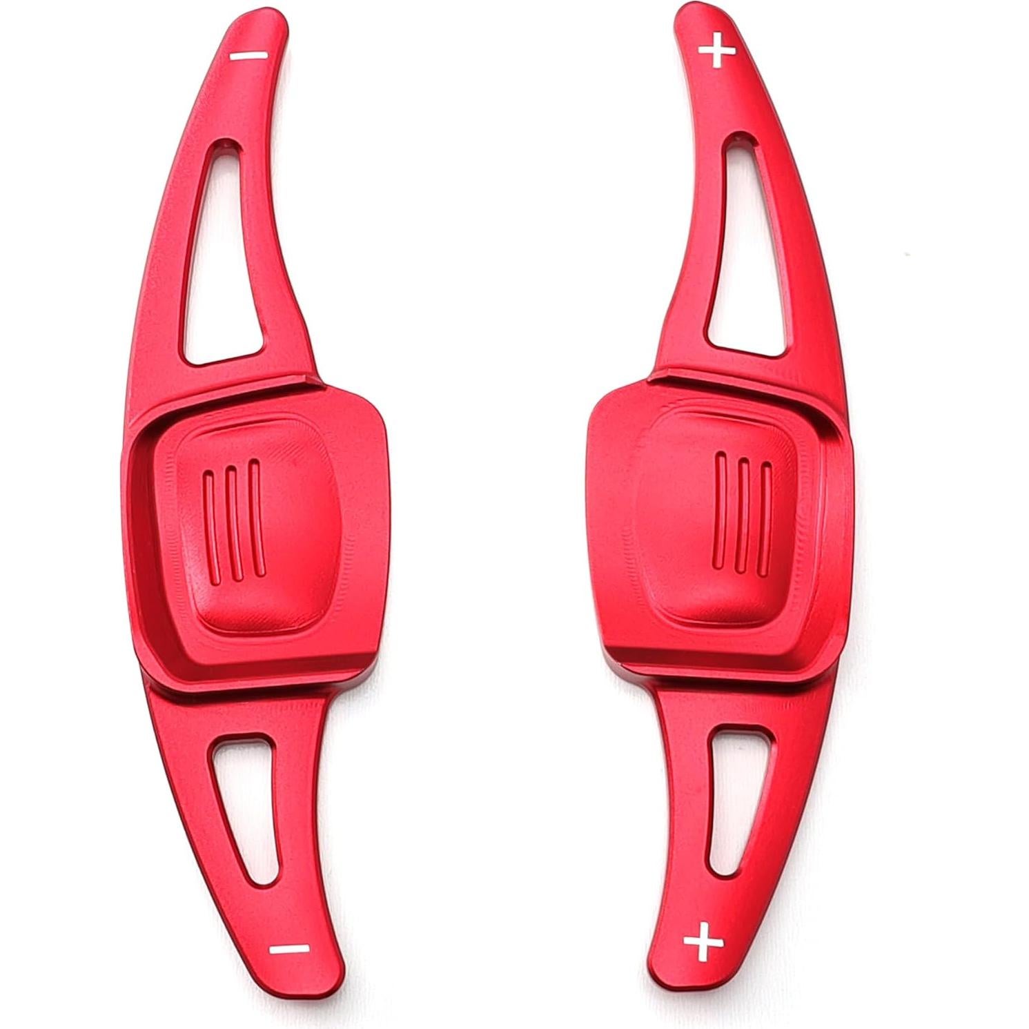 Extensiones de Palanca de Cambio iJDMTOY Rojo Aluminio para VW MK8