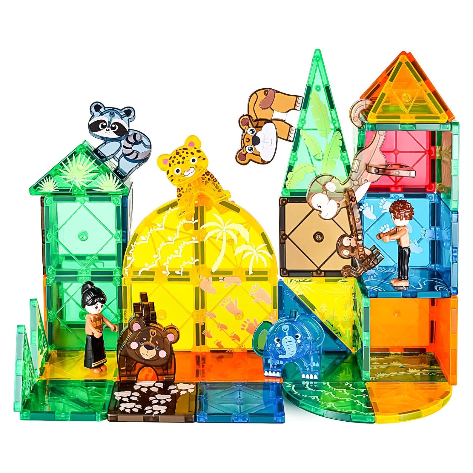 Juguetes Magnéticos ASAGO Animales Selva 23x16 cm