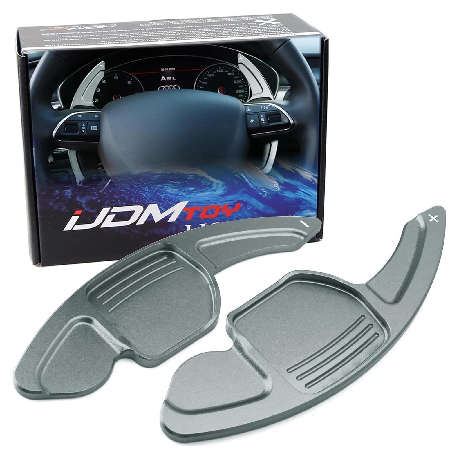 Extensiones de Paletas iJDMTOY Aluminio CNC para Audi