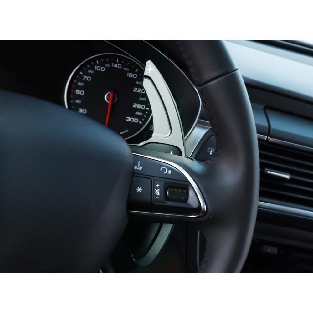 Extensiones de Paletas iJDMTOY Aluminio CNC para Audi