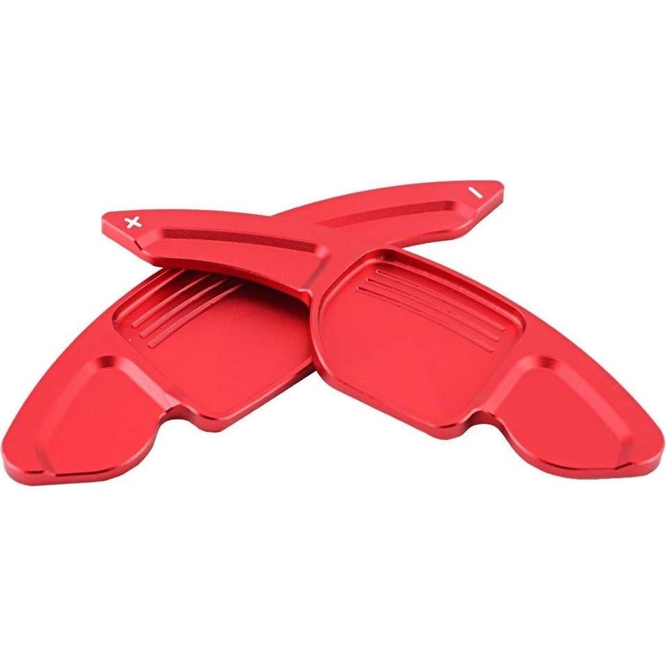 Palanca de Cambio de Volante KIMISS Rojo Brillante 2pcs