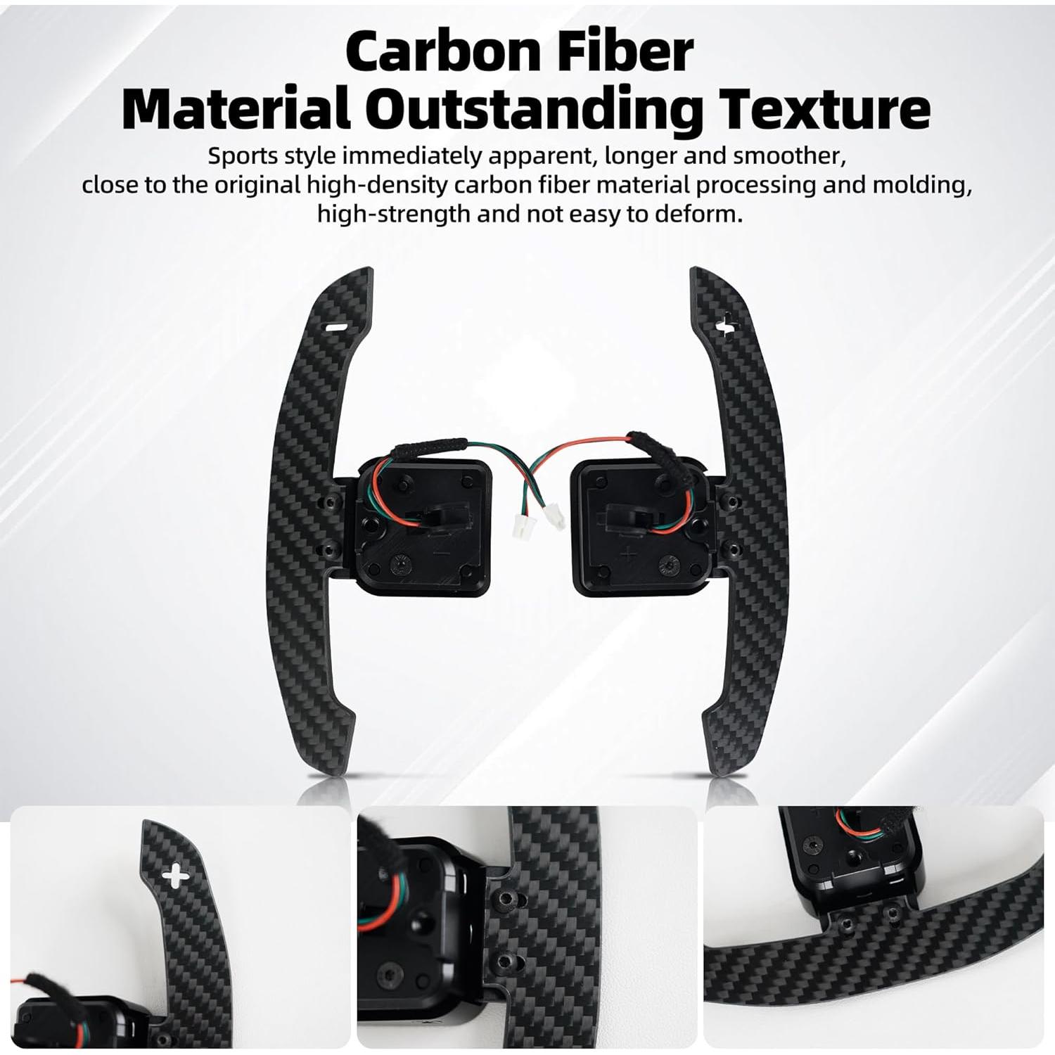 Palanca de Cambio Magnética OHC MOTORS Fibra de Carbono Audi